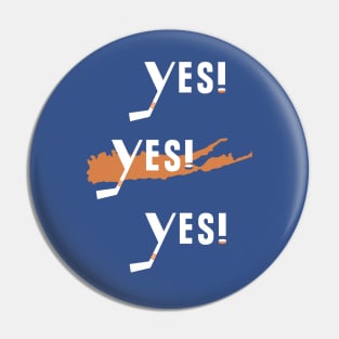 New York Islanders Yes! Yes Yes! Pin