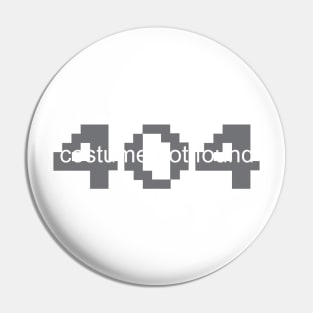 web developer halloween costume Pin