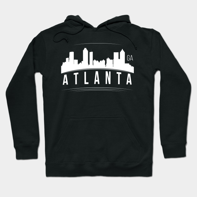 Atlanta Georgia Gift Skyline Silhouette 
