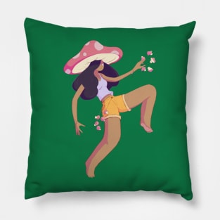 Mushroom Magi Pillow