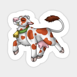 Happy Moo: Caramel Spots Magnet