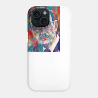 THOMAS MANN watercolor portrait .2 Phone Case