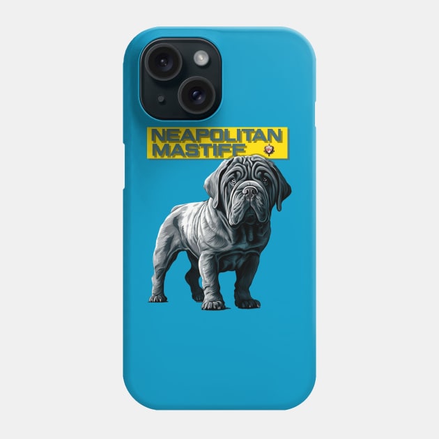 neapolitan mastiff Phone Case by Choc7.YT