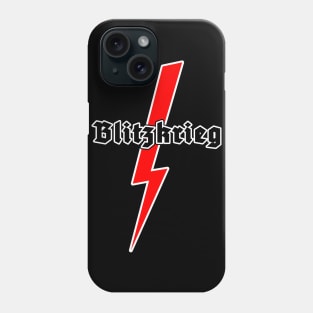 Blitzkrieg lightning Phone Case