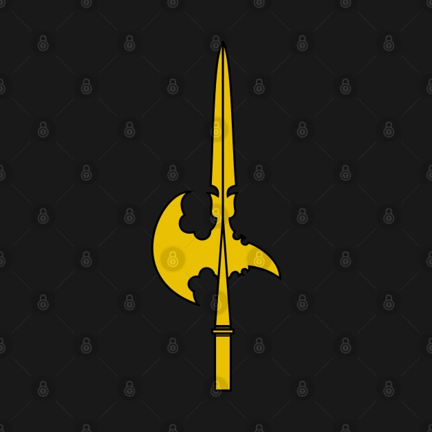 Halberd (golden) by PabloDeChenez