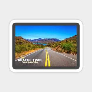 Apache Trail Scenic Drive View Magnet