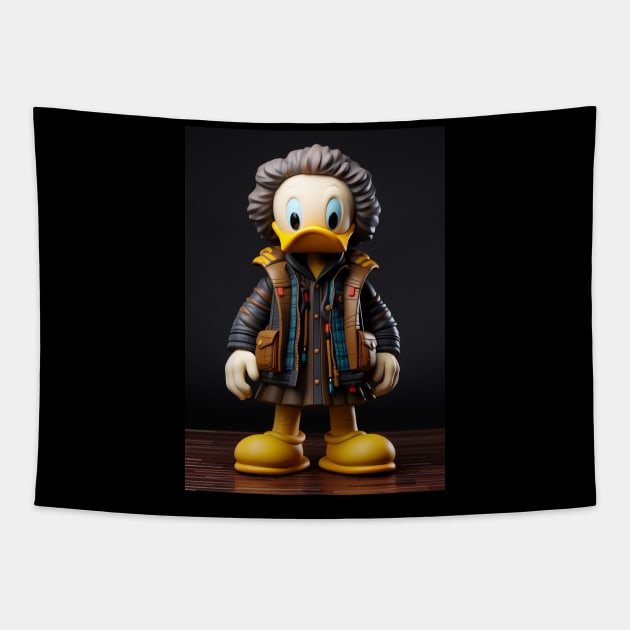 Kaws Hypebeast Duck Tapestry by CollSram