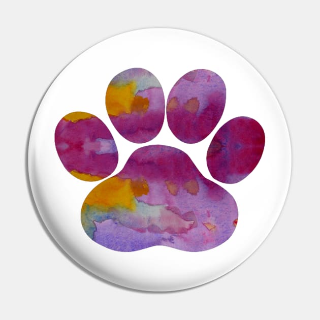 Dog Paw Pin by BittenByErmines