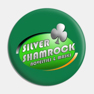 Silver Shamrock Pin