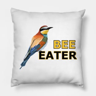 jz.birds Bee-Eater Bird Animal Design Illustration Pillow