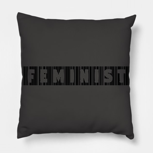 Feminist Coded Pillow by Girona