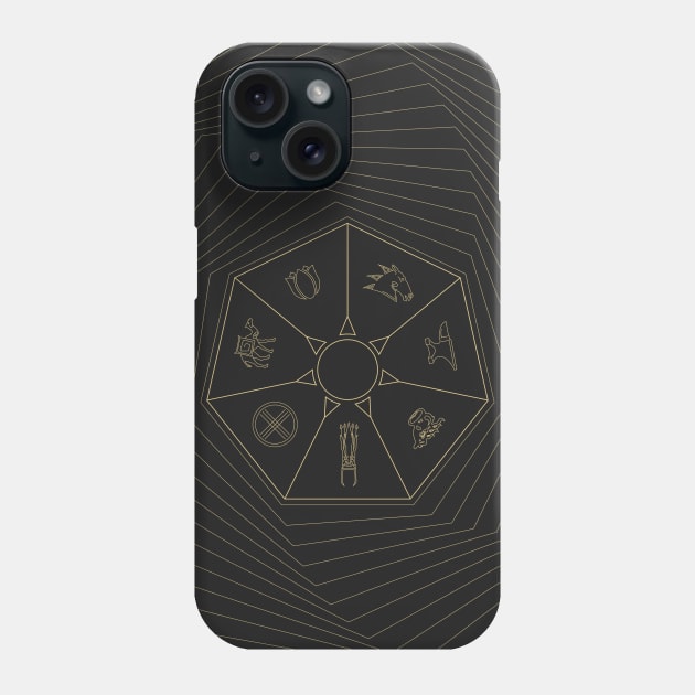 Steppe Symbols Phone Case by ArtDary