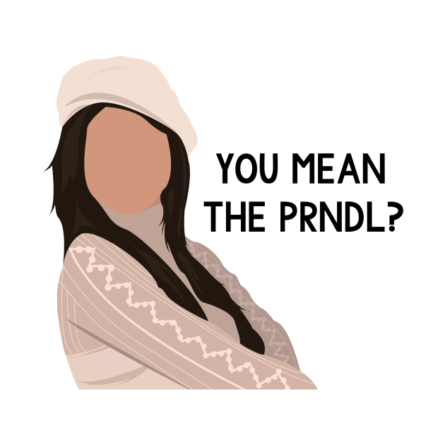 "You Mean the PRNDL?" Suite Life London Tipton Drawing by simonescha