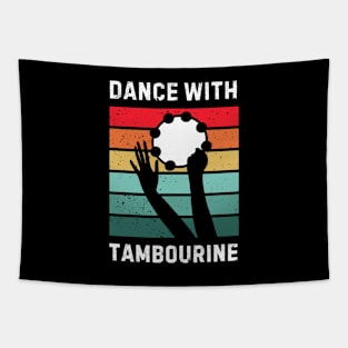 Dance With Tambourine - tambourine player Tapestry
