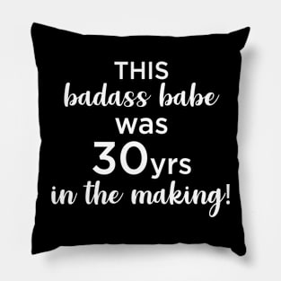 This badass babe was 30 yrs in the making Pillow