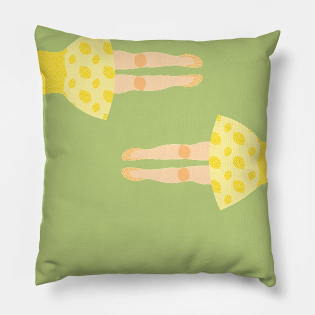 Lady Lemon Pillow by designedby