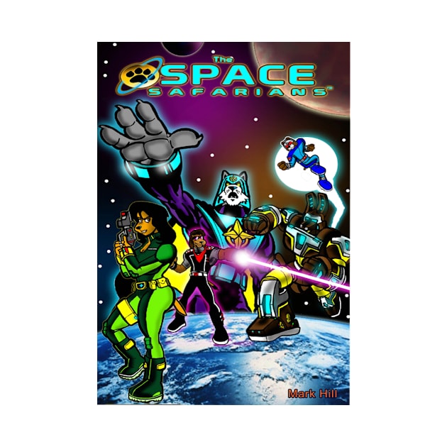 The Space Safarians team picture by DocNebula