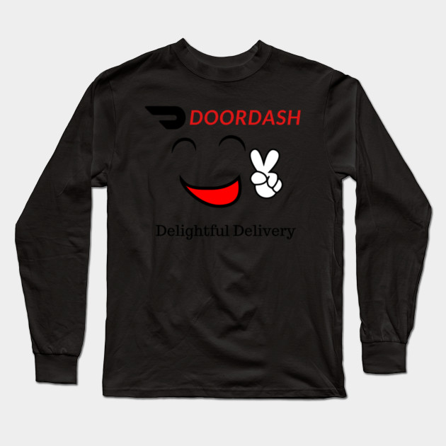 Doordash Delivery Driver Long Sleeve Tshirt
