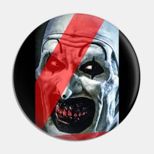 Scary Spooky Art The Clown Pin