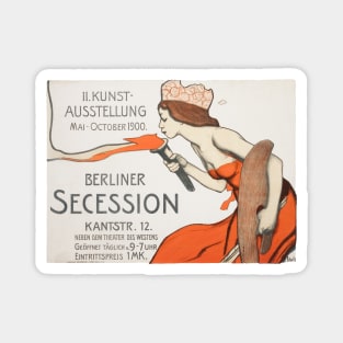 Berliner Secession art show poster Magnet