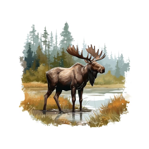 Wild Moose by zooleisurelife