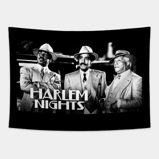 Vintage Harlem Movie Look Fan Design Tapestry