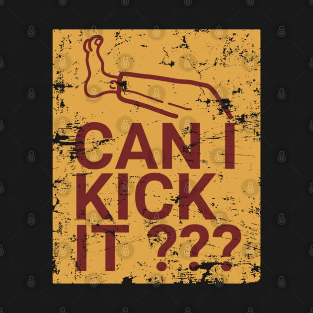 can I kick it - retro style by Onarky