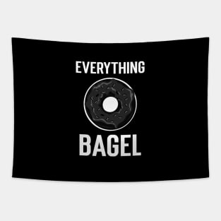 Everything bagel....Existensial Quote design Tapestry