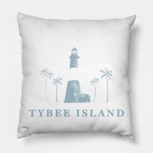 Tybee Island Lighthouse, Savannah, Georgia Pillow