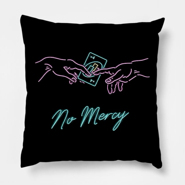 No mercy Pillow by OlyGhenDan