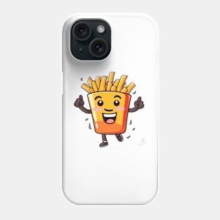 Cute French Fries T-Shirt Phone Case