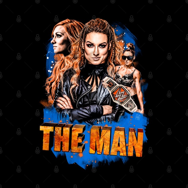 becky lynch by lightsdsgn