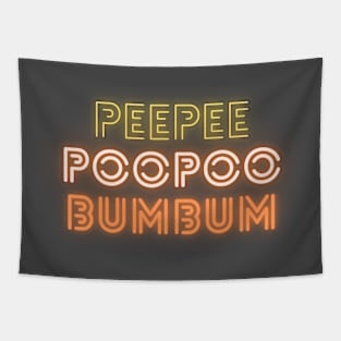 peepee poopoo bumbum Tapestry