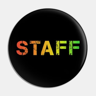 STAFF Pin