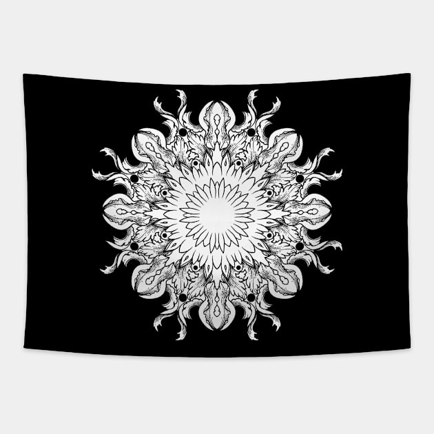 Mandala Tapestry by rottenfantom