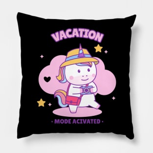 Unicorn Vacation Pillow
