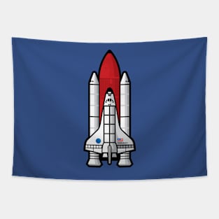 Space Shuttle Launch T-Shirt / Sticker Tapestry