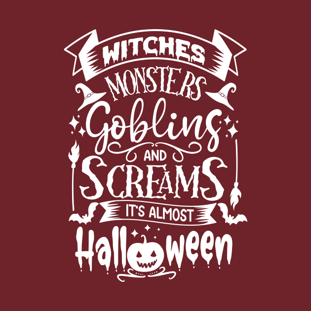 Witches, Monters, Gobling and Screams! It's almost Halloween by 404PNW