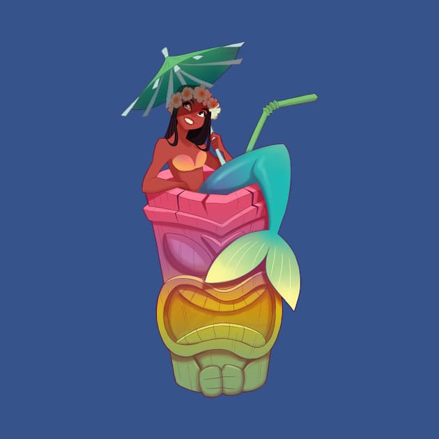 tiki drink by melivillosa