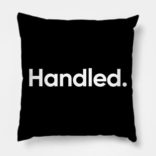 Handled - Twitter File 1.0 Pillow