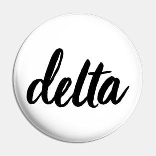 Delta Script Pin