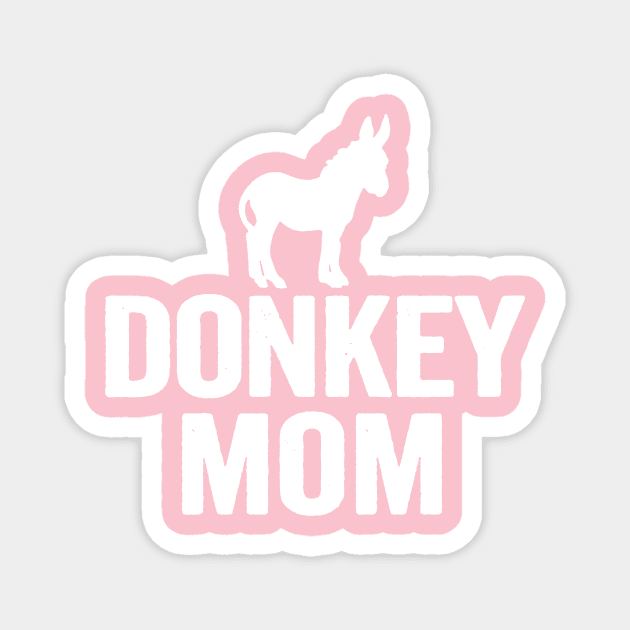 donkey mom Magnet by tirani16