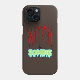 Witch and Zombie Phone Case