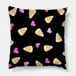 Candy corn love Pillow