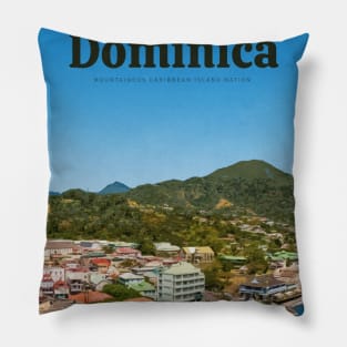 Visit Dominica Pillow