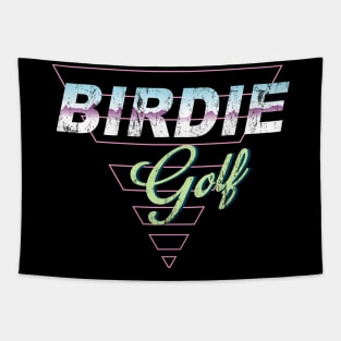 birdie golf retro Tapestry