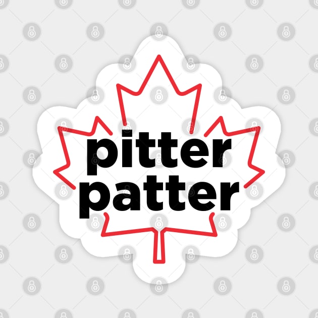 Pitter Patter Magnet by J31Designs