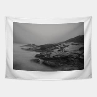 Foggy Beach Tapestry