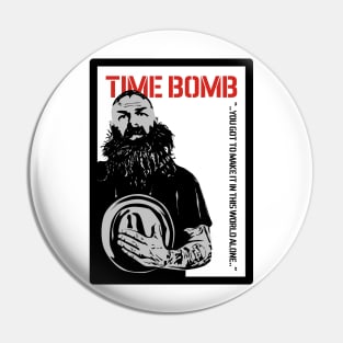 Time Bomb Rancid Fan Art - Tim Armstrong Pin