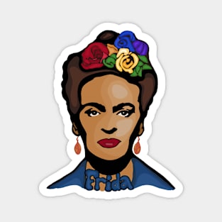 Frida Portrait Magnet